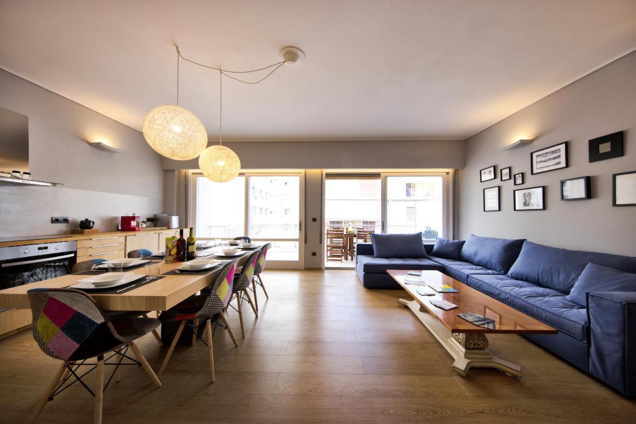 Super Modern Minimal Flat Nr Metro & Arch. Museum Apartment เอเธนส์ ภายนอก รูปภาพ