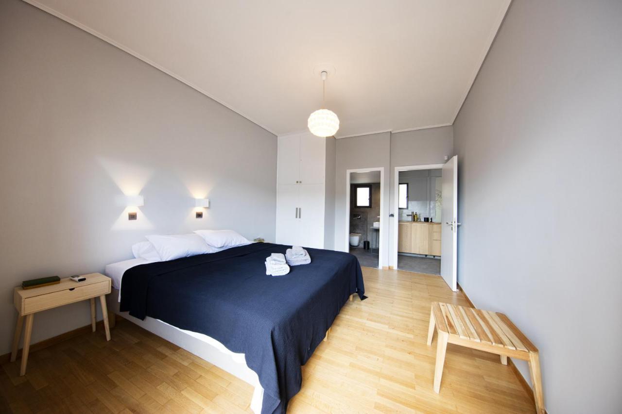Super Modern Minimal Flat Nr Metro & Arch. Museum Apartment เอเธนส์ ภายนอก รูปภาพ