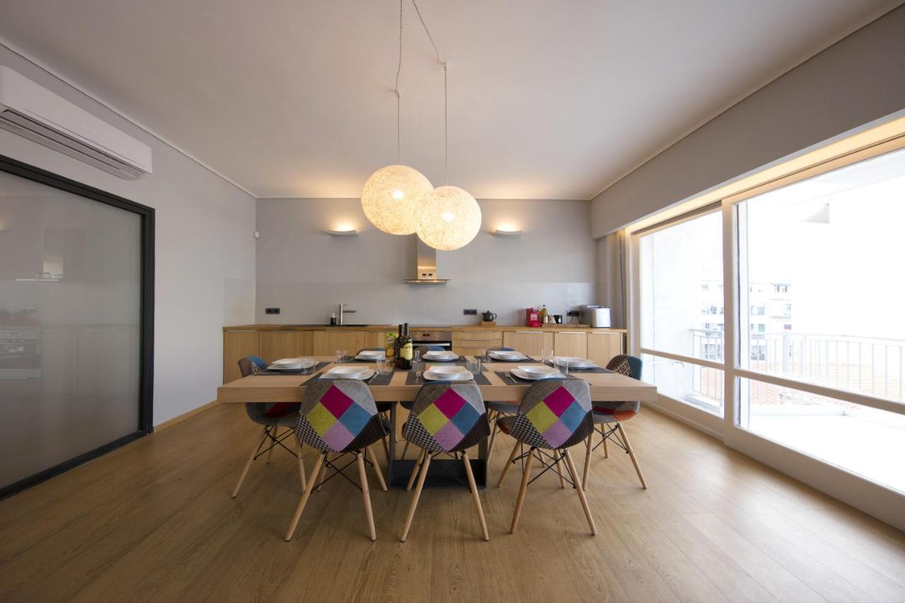 Super Modern Minimal Flat Nr Metro & Arch. Museum Apartment เอเธนส์ ภายนอก รูปภาพ