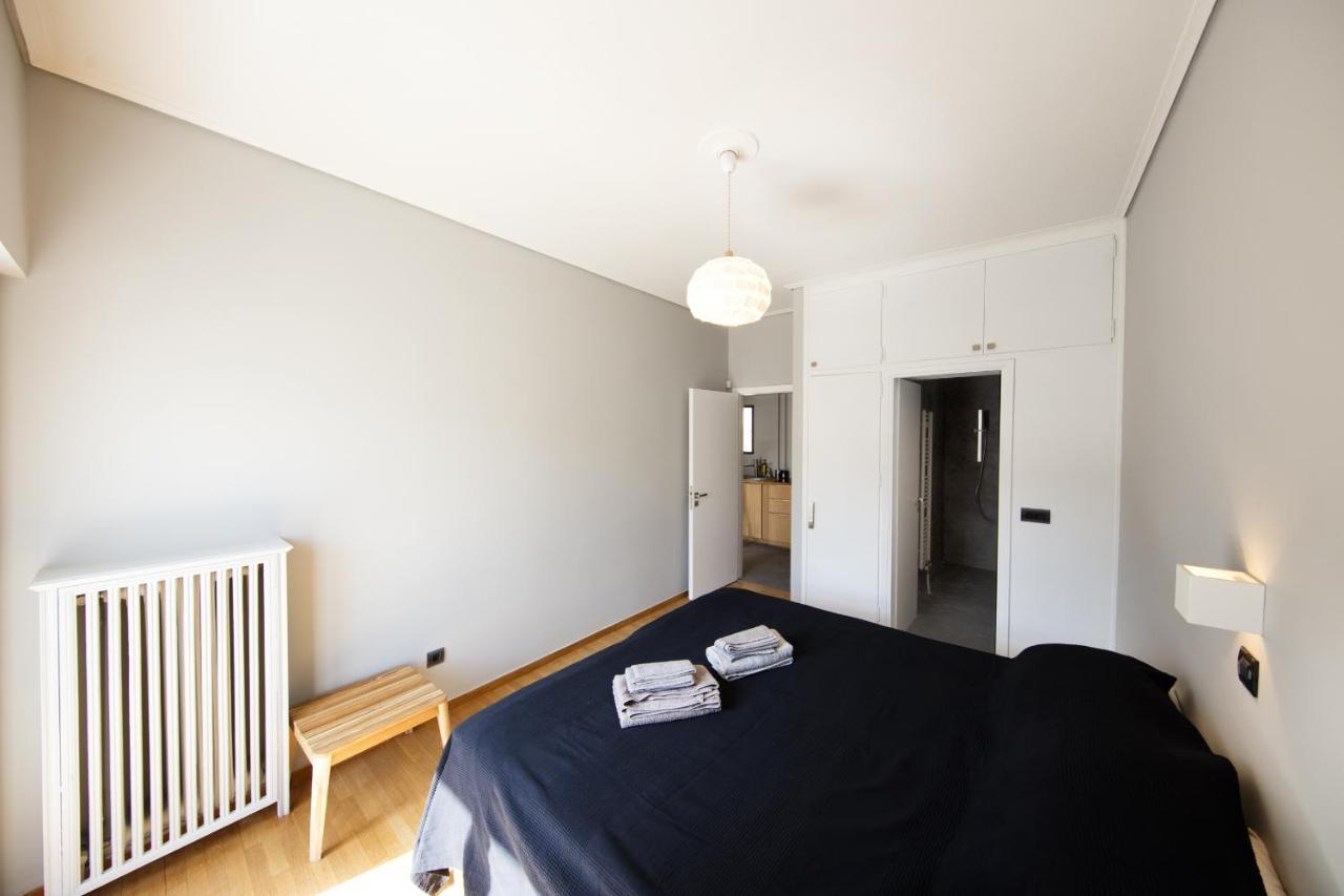 Super Modern Minimal Flat Nr Metro & Arch. Museum Apartment เอเธนส์ ภายนอก รูปภาพ