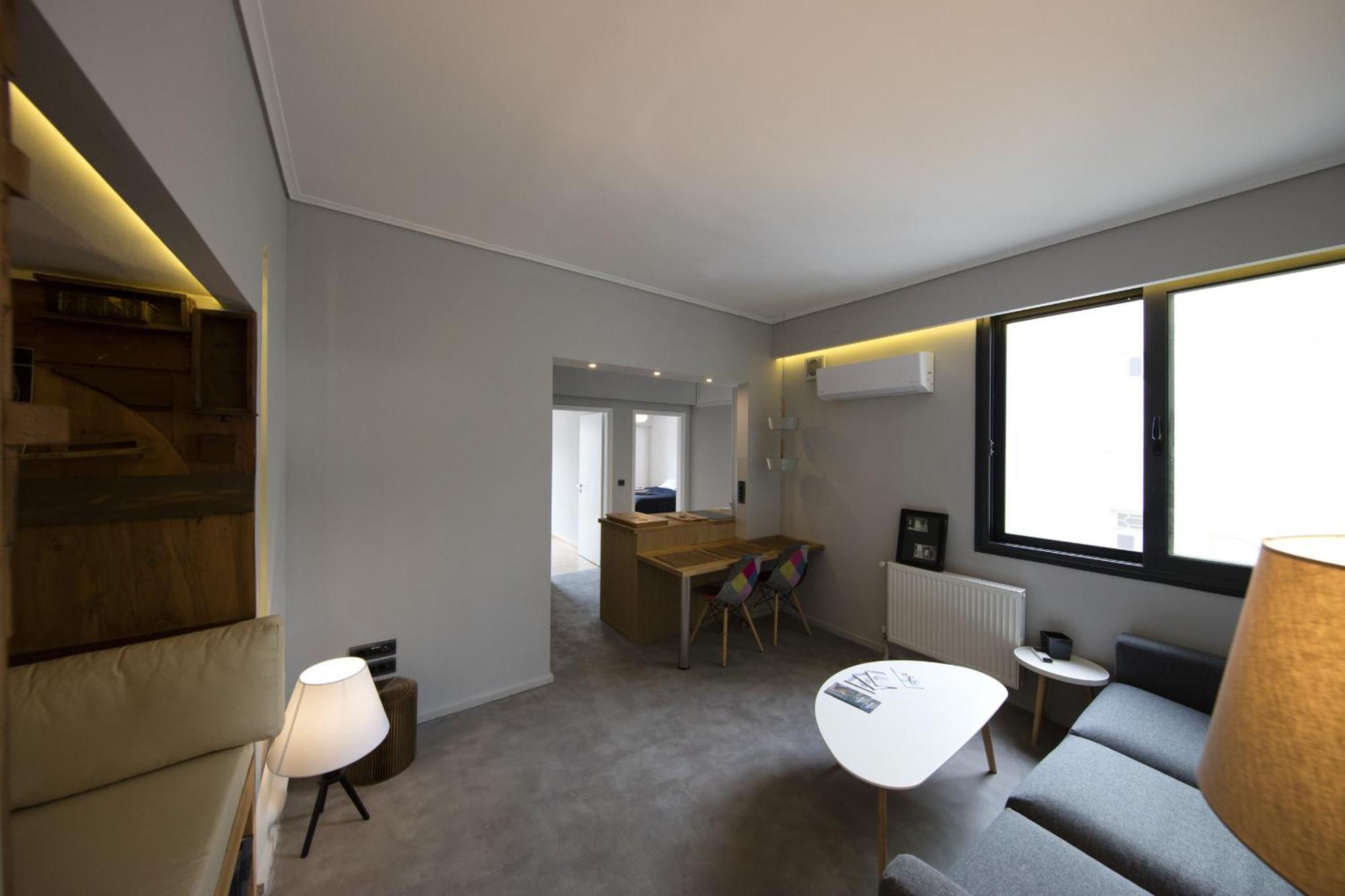 Super Modern Minimal Flat Nr Metro & Arch. Museum Apartment เอเธนส์ ภายนอก รูปภาพ