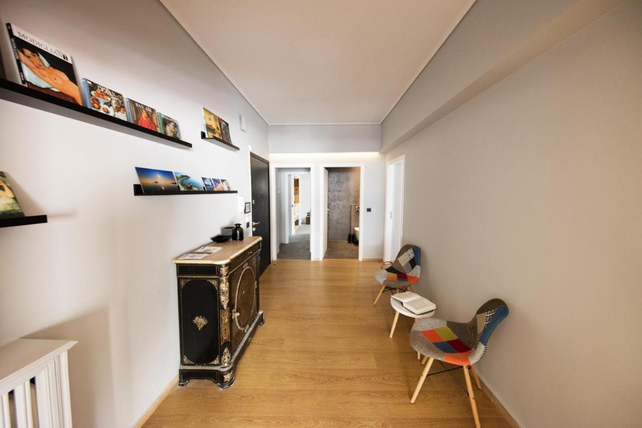Super Modern Minimal Flat Nr Metro & Arch. Museum Apartment เอเธนส์ ภายนอก รูปภาพ