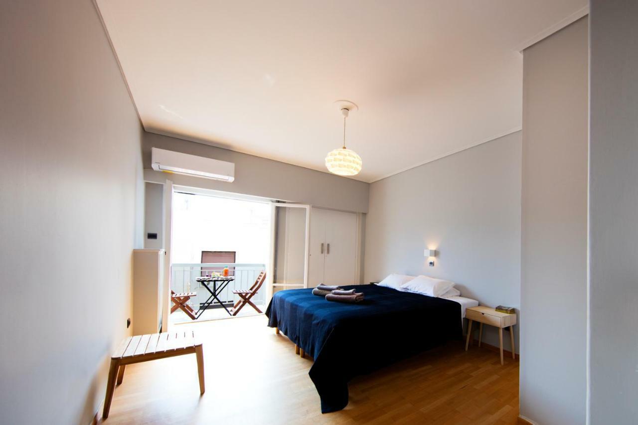 Super Modern Minimal Flat Nr Metro & Arch. Museum Apartment เอเธนส์ ภายนอก รูปภาพ